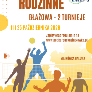 Kolejna edycja cyklu turniejów rodzinnych - zapisy na turnieje na hali